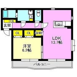 アールモニの物件間取画像